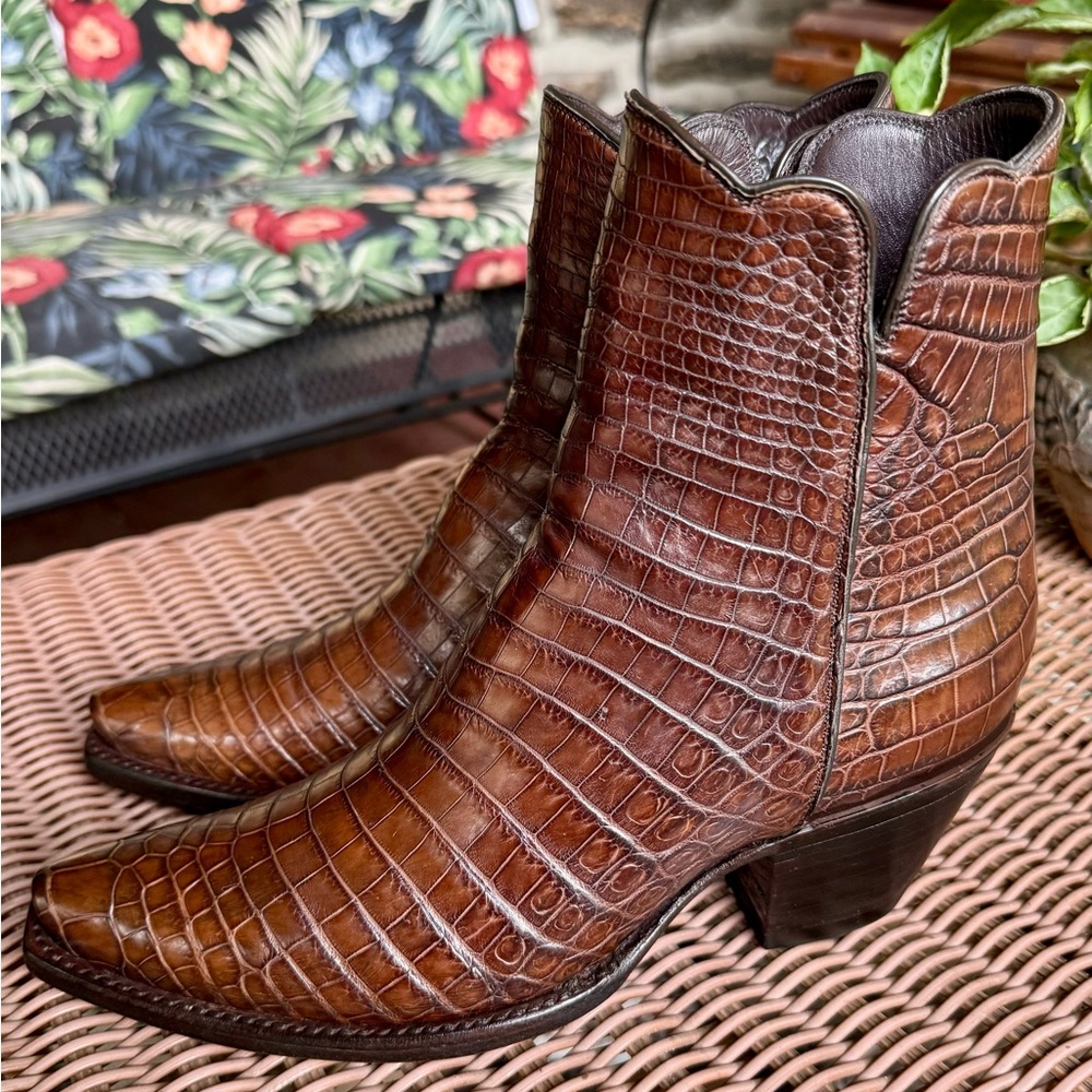 Stallion Empress Full Crocodile Zorro Cowboy/Cowgirl Boots